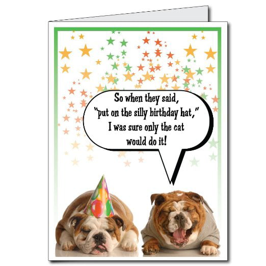 Funny card Birthday wishes Funny dog card Friends of Henry Birthday card 