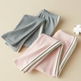 thumbnail image 5 of KYAIGUO 1-10T Girls Spring Cotton Leggings for Baby Toddler Full Length Stretchy Pants Kids Footless Skinny Fit Long Tights Trousers, 5 of 9