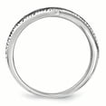 thumbnail image 2 of Chisel Stainless Steel Polished and Antiqued Marcasite Ring, 2 of 4