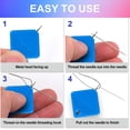 thumbnail image 2 of HLONK Simple Needle Threader  2024 Upgraded Automatic Needle Threaders for Hand Sewing  Sewing Machine Needle Threader Needle Threader Tool  Needle Threader for Sewing Machine (5 Pack Blu, 2 of 8