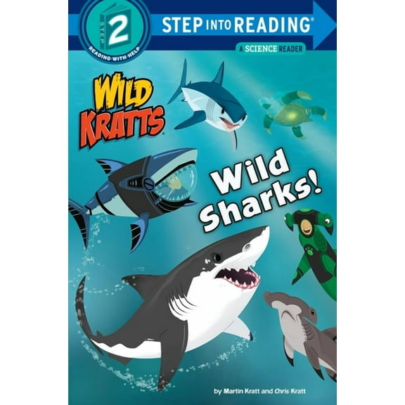 Step Into Reading Wild Sharks! (Wild Kratts), (Paperback)