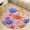 style-3, variant on Floral Colorful Flower Round Rugs -Washable Non-Slip Small Round Area Rug Throw Soft Circle Rugs for Bedroom, Modern Print Indoor Carpet for Entryway Sofa Living Room