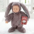 thumbnail image 2 of Plush Simulation Sleeping Appease Doll Bear Rabbit Baby Sleep Plush Toy Doll for Girls Children Toy Birthday Present Girl heqiyong toy, 2 of 2
