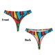 thumbnail image 3 of Fotbe Colorful Arrow Graffiti Pattern Tanga Sin Costuras para Mujer con Estampado – Panties Invisibles, Transpirables y Cómodos para Uso Diario-X-Small, 3 of 6