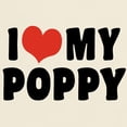 thumbnail image 3 of CafePress - I Love My Poppy Light T Shirt - Men's Classic Graphic T-Shirt, 3 of 4