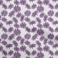 thumbnail image 1 of oneOone Viscose Chiffon Purple Fabric Floral Sewing Fabric By The Yard Printed Diy Clothing Sewing Supplies 42 Inch Wide, 1 of 4