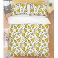 thumbnail image 2 of 3D Abstract Geometric Pattern Quilt Cover Set Bedding Set Duvet Cover, 2 of 3