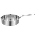 thumbnail image 2 of Shisuyan 1pc Stainless Steel Steamer with Single Handle for Cooking Pot Electric Cooker, 2 of 8