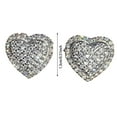 thumbnail image 3 of Hearth & Gear Boucles d'Oreilles Clous pour Femmes Mignonnes avec Zircon Cubique Anniversaire Saint-Valentin Perles Roses Collier et Ensemble de Boucles d'Oreilles Multiples, 3 of 7