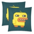 thumbnail image 2 of MKHERT Funny pixel Art duck Throw Pillowcase Pillow Cover Cushion Couver 18x18 inch, Set of 2, 2 of 3