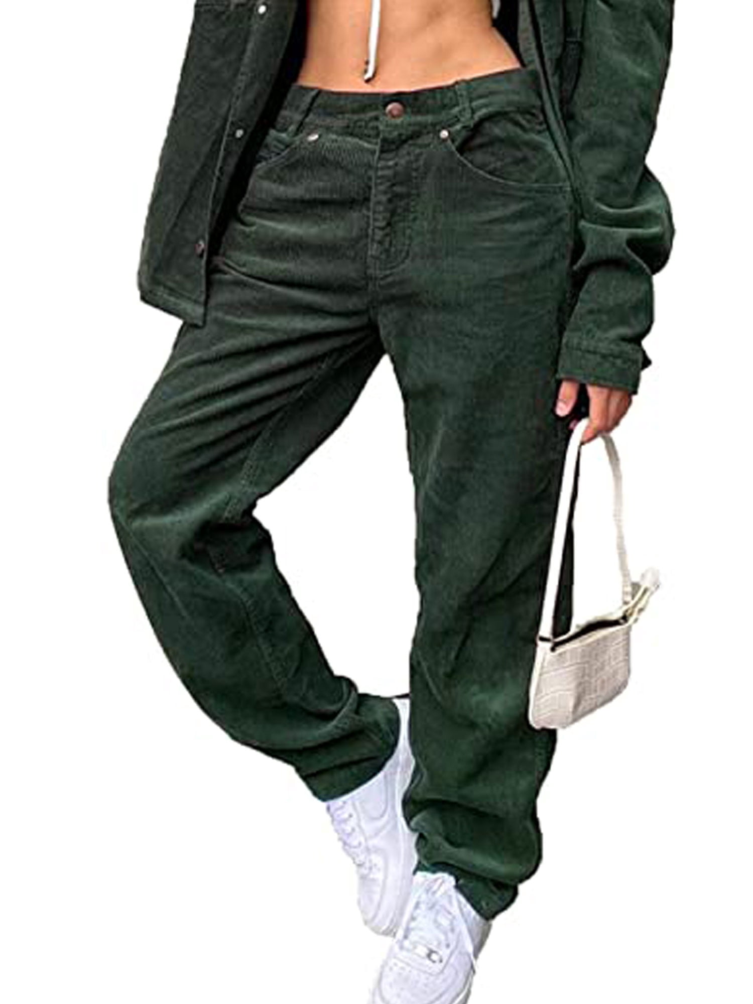 Spring hue Women Vintage Straight Leg 