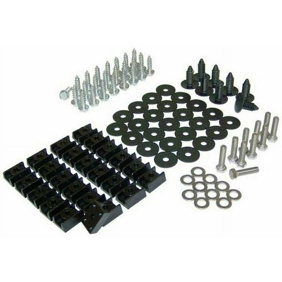 Fender Flare Hardware Kit - Compatible with 1997 - 2006 Jeep Wrangler 1998 1999 2000 2001 2002 2003 2004 2005