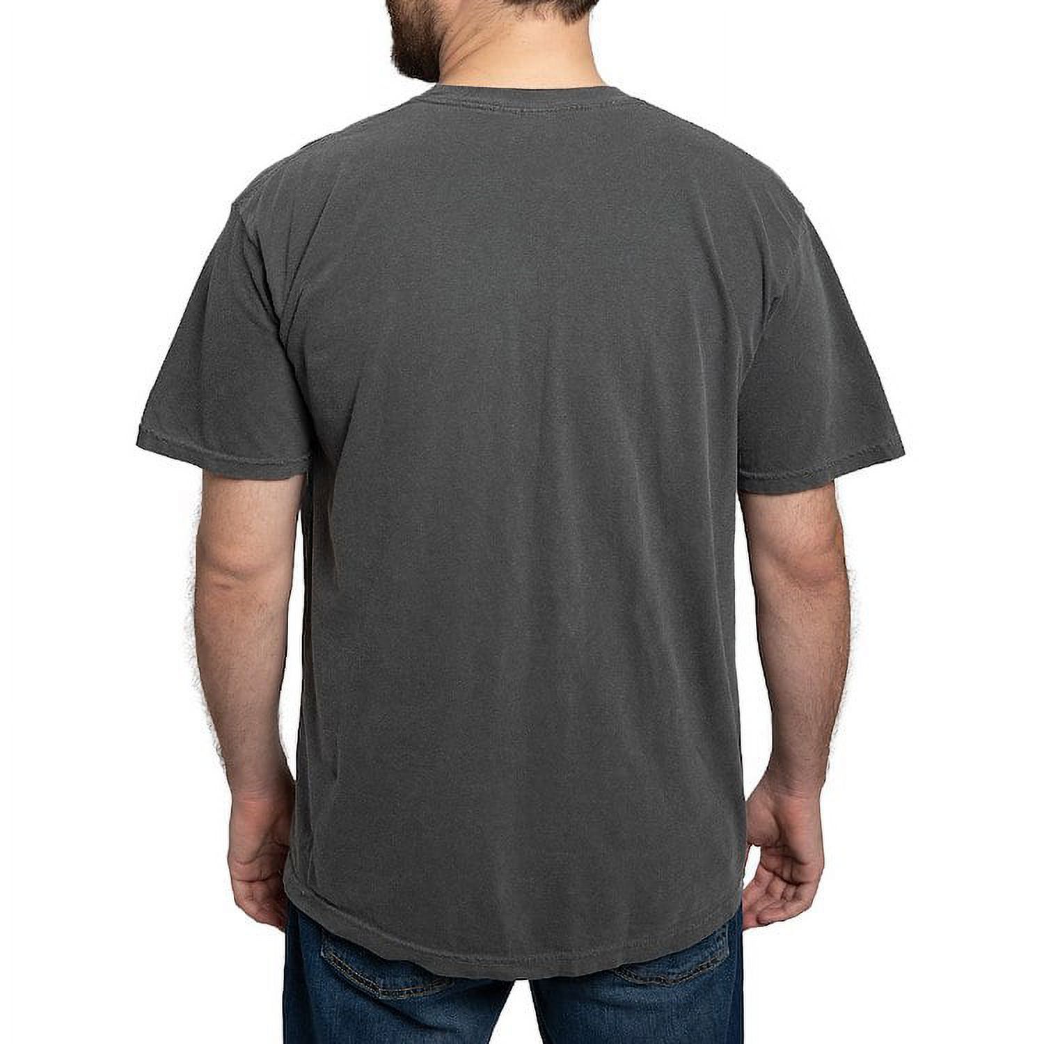 CafePress - Black Lab Vs Wife - Mens Comfort Colors Shirt - image 2 of 5