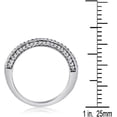 thumbnail image 2 of MyDiamondBox 3/8 Carat Total Weight (cttw) 10K White Gold Bridal Wedding Ring with White Diamonds - For Women (Ring Size: 6), 2 of 3