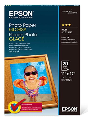 glossy paper walmart