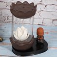 thumbnail image 4 of Backflow Incense Burner Waterfall Incense Burner with LED Light, Incense Holder Home Decor Aromatcherapy Ornamen, 4 of 9