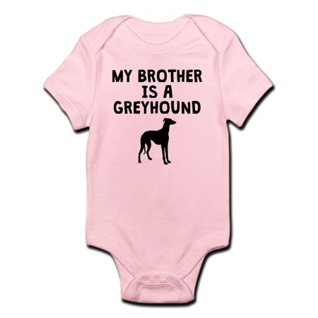 

CafePress - My Brother Is A Greyhound Body Suit - Baby Light Bodysuit