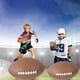 thumbnail image 1 of Juego de 3 pelotas grandes para niños, pelotas deportivas de goma, baloncesto, fútbol, rugby, juguetes para exteriores e interiores, 1 of 7