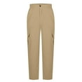 thumbnail image 2 of Bnwani Mens Pants Outdoor Cargo Pants for Men Work Pokets Trousers Khaki S, 2 of 8