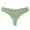 Green, variant on Womens Low Waist Ice Silk Seamless Thong - Polyester, Breathable, S-XXL