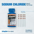 Taylor S1341, Salt Test Strips for Pools and Spas with Salt Chlorine