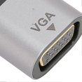 thumbnail image 5 of Adaptador USB C a VGA para adaptador USB tipo C a VGA macho a hembra 1080P 60Hz Plug and Play Adaptador USB tipo C a VGA, 5 of 5