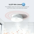 thumbnail image 6 of SITERWELL Smoke Detector, 10 Year Battery,Photoelectric Sensor, Fire Alarm,Low Battery,12 Packs, 6 of 6