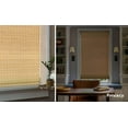thumbnail image 5 of LazBlinds No Tools No Drill Cordless Bamboo Roman Shades, Privacy Window Treatment, Roll Up Bamboo Blinds for Window 41'' W x 64'' H, Natural, 5 of 6