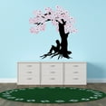 thumbnail image 3 of Blooming Cherry Blossom Tree Vinyl Wall Decor Sticker –Decal for home Decoration in Nursey room, Baby room, Bedroom and Living room, Wall Mural to Transform a Room with a New Look -Size 30" x 30"., 3 of 4