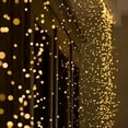 thumbnail image 5 of Solar Lights Outdoor Garden, 100 LED 10 Strand Copper Christmas Tree Lights , Waterproof Solar Waterfall Lights with 8 Modes for Patio Yards Pathway Tree Vines Lawn Holiday Party Decor ,Warm White, 5 of 8