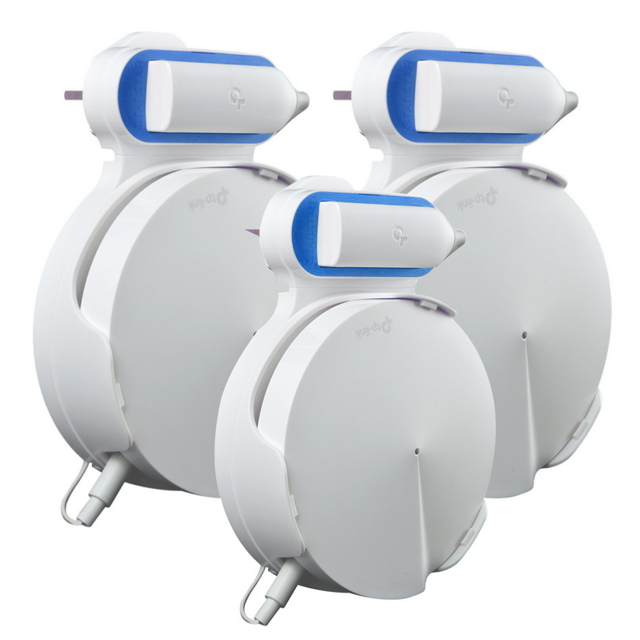 Yeacher Support Mural pour Routeur pour TP-LINK Deco M5 Réseau WIFI Rangement Mural Sans Perçage