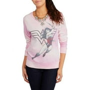 Wonder Woman Juniors' Logo Graphic Sweatshirt