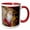 Red/White, variant on 3drose, Germany, Rothenberg, Kathe Wohlfahrt, Christmas - Eu10 Jen0272 - Jim Engelbrecht, 15oz Two-tone Black Mug