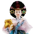 thumbnail image 3 of Muñeca folclórica belleza mujer artesanía adorno boda decoración 30cm #2 perfke Muñeca coreana hecha a mano, 3 of 9