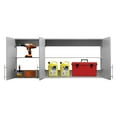 thumbnail image 3 of Prepac Elite Tall 3-Door Versatile Adjustable Light Gray Garage Wall Cabinet, 54"W x 24"H x 12"D, 3 of 18
