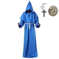 thumbnail image 5 of Maojin Halloween Decoration Halloween Costume Dress Up Product Information: Polyester Imported Pull-On Closure Machine Wash ▶MATERIAL: High Q Long Sleeved Monk Costume Monk Robe Wizardrobe, 5 of 5