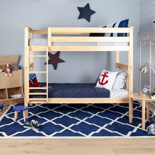 max and lily twin over twin bunk bed