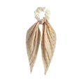 thumbnail image 2 of Pañuelo para el pelo, coletero, accesorio de moda para el cabello para mujeres y niñas, ideal como regalo de fiesta. Beige Amarillo, 2 of 10