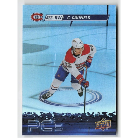 2023-24 Upper Deck Series 2 PC's PC-17 Cole Caufield Montreal Canadiens Hockey Card
