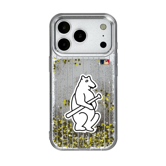 Chicago Cubs 1914 Cooperstown Pinstripe iPhone Glitter Case