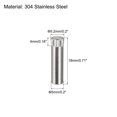 thumbnail image 2 of 5x18mm 304 Stainless Steel Dowel Pins, 20 Pack Knurled Head Flat End Dowel Pin, 2 of 6