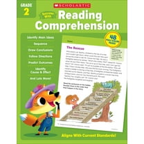 Pre-Owned Scholastic Success with Reading Comprehension Grade 2 Workbook (Paperback) 1338798596 9781338798593