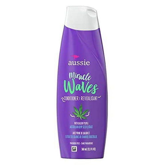 Aussie Conditioner Miracle Waves, 12.1 Oz