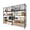 5-Tier, variant on 71" W Storage Shelves Load 1325LBS,Metal Shelving 4-Tier Wire Shelving Unit Garage Shelving for Storage Adjustable Metal Shelves for Pantry Kitchen Garage Commercial