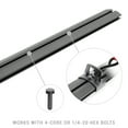 thumbnail image 3 of Go Rhino Bed Cargo Rack Side Rail 5935011T XRS; For Use With Go Rhino XRS 4-CORE; 49-3/4 Inch Length; Powder Coat; Textured Black; Steel, 3 of 6