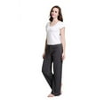 thumbnail image 3 of CYZ Women's Casual Stretch Cotton Pajama Pants Simple Lounge Pants, 3 of 4
