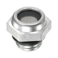 thumbnail image 1 of Unique Bargains M12x1.5mm Male Threaded Aluminum Air Compressor Oil Level Gauge Sight Glass, 1 of 5