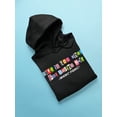 thumbnail image 3 of Life Too Short For Boring Hair. Hoodie Women -Manic Panic®, Female XX-Large, 3 of 4