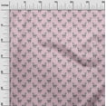 thumbnail image 3 of oneOone Viscose Chiffon Light Pink Fabric Animal Sewing Fabric By The Yard Printed Diy Clothing Sewing Supplies 42 Inch Wide, 3 of 5