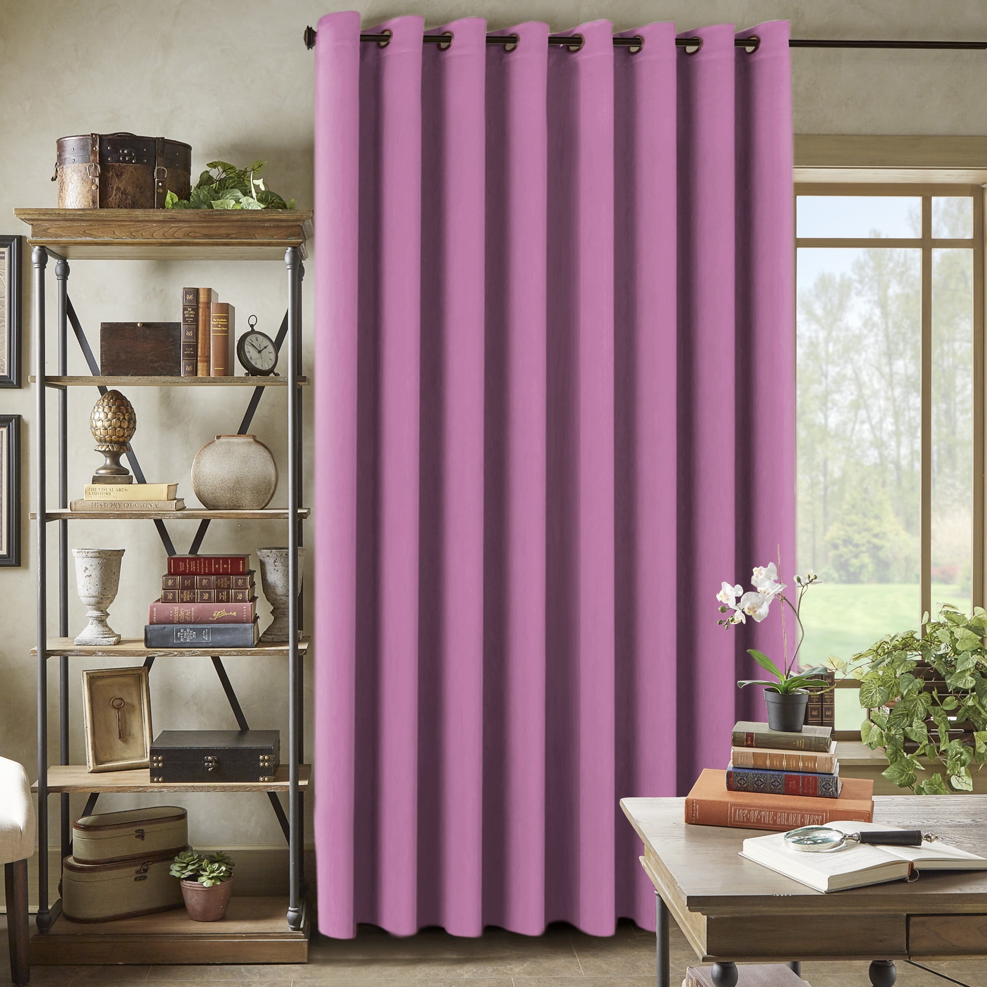 H.Versailtex Extra Long And Wide Blackout Curtains, Thermal Insulated